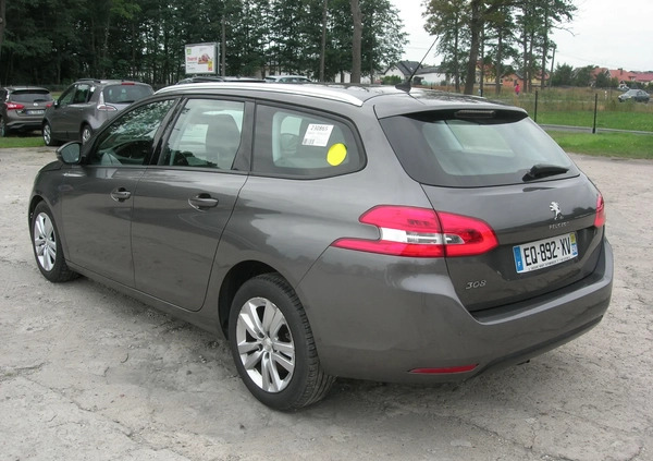 Peugeot 308 cena 24500 przebieg: 171586, rok produkcji 2017 z Łaziska Górne małe 191